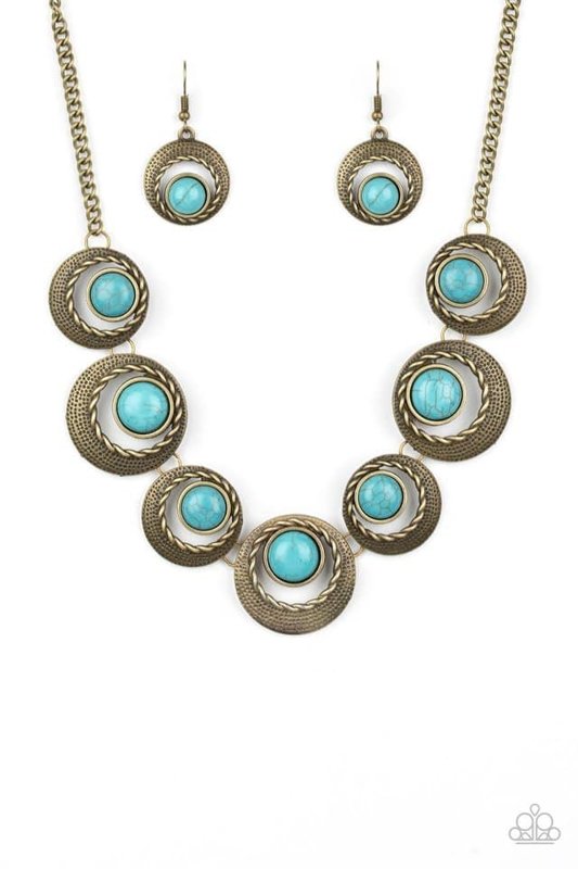 Turquoise Necklace - Blue