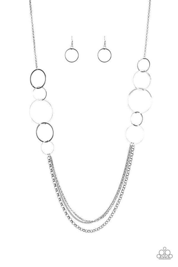 Necklace Set - Silver