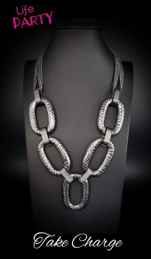 Silver  Necklace  - Life of the party - Oct 2019