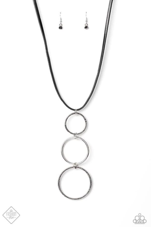 Survey Couture Necklace Set - Silver