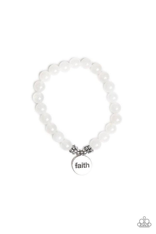  Faith Bracelet- White 