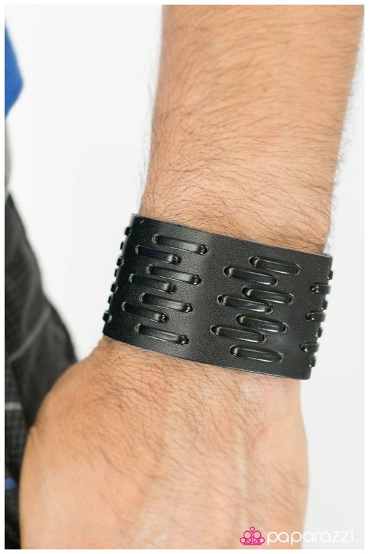 Leather Bracelet- Black