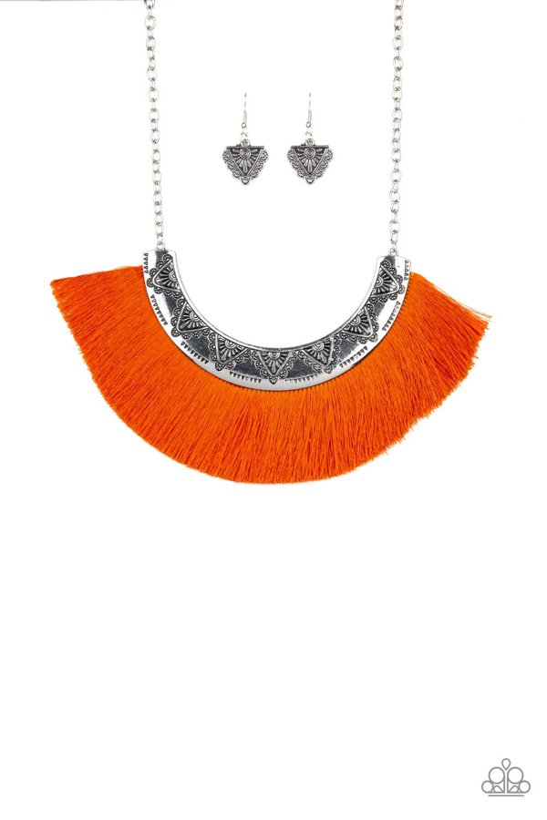 Necklace Set - Orange