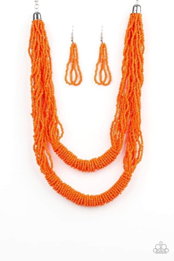 Necklace - Orange