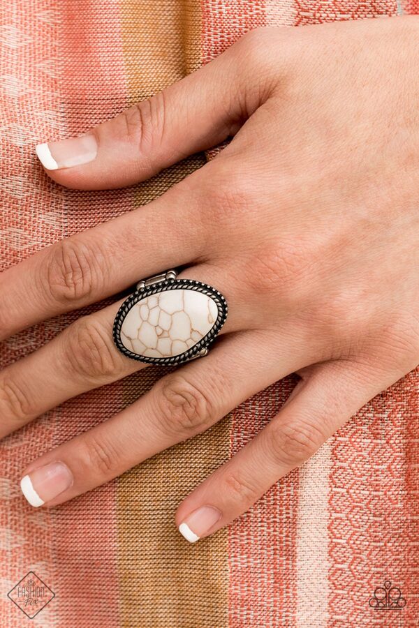Stone Samba Ring - White
